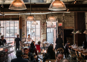 Busy restaurant business
