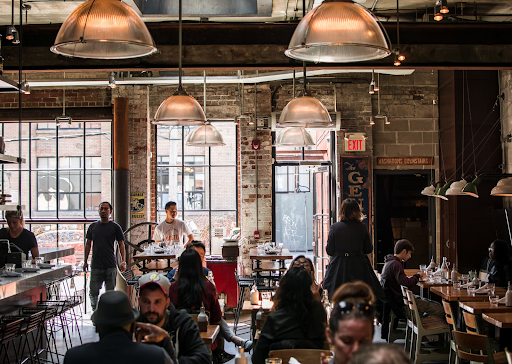 Busy restaurant business