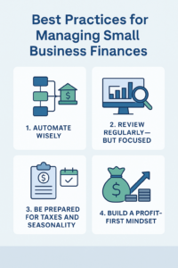 Best practices for small business finance